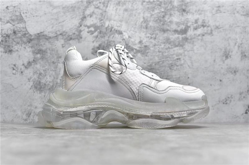 PK God Balencia Paris triple s true white 2019 version newest sole official with retail materials ready to ship